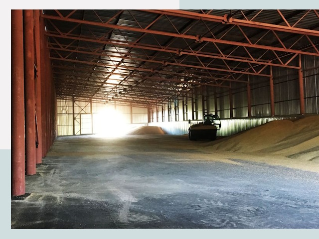 Строительство зернохранилищ в Ишимбае