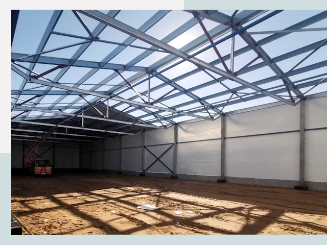 Строительство сенохранилищ в Ишимбае