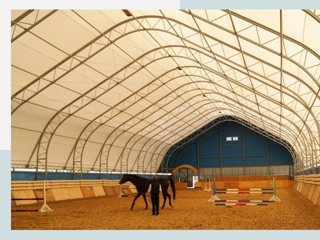 Строительство конных манежей в Ишимбае