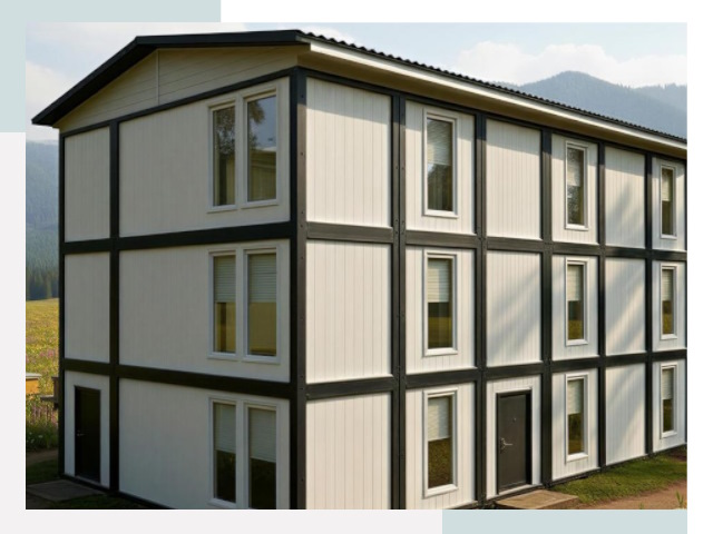 Модульные общежития в Ишимбае