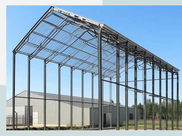 Прямо стенные ангары от СтальСтрой-Шмб по цене 608 руб.