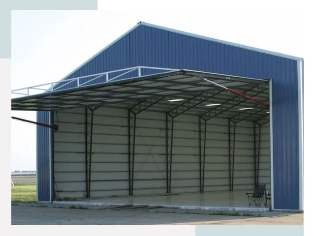 Прямо стенные ангары в Ишимбае