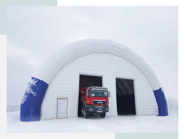 Мобильные ангары в Ишимбае