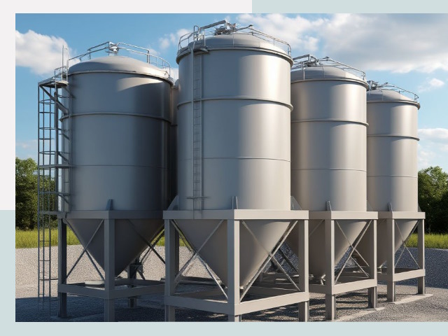 Металлические силосы от СтальСтрой-Шмб по цене 608 руб.