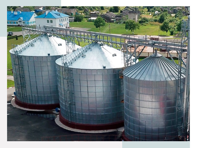 Металлические силосы в Ишимбае