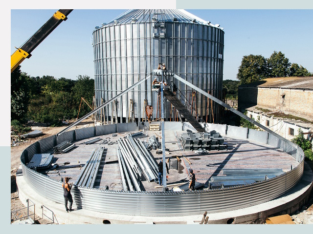 Силосы для зерна в Ишимбай от 608 руб. - Надёжное хранение