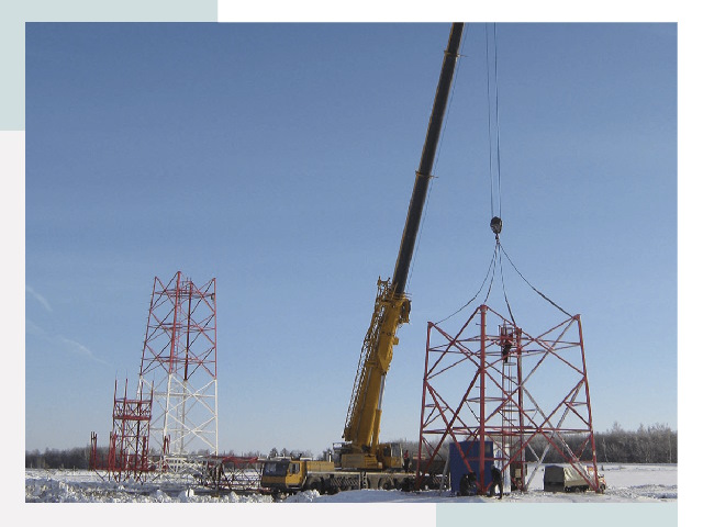 Монтаж вышек связи в Ишимбае