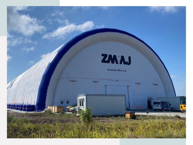 Брендирование ангаров в Ишимбае