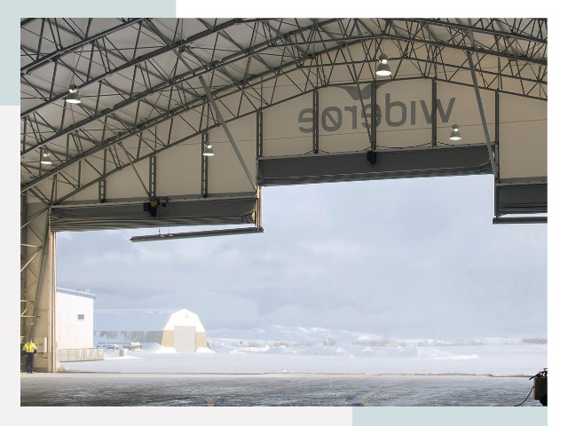 Ворота для ангаров в Ишимбае