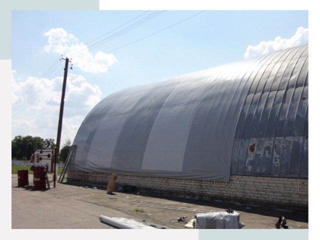 Ремонт ангаров в Ишимбае