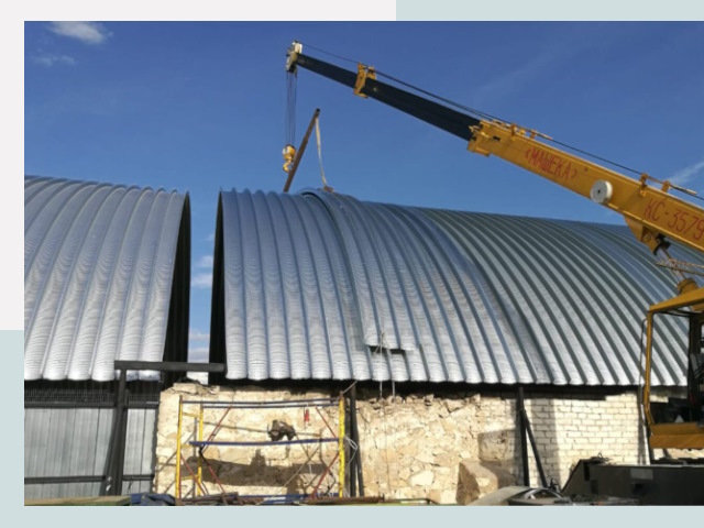 Реконструкция ангаров в Ишимбае от 608 руб.