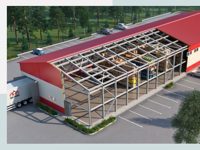 Проектирование ангаров в Ишимбае от 608 руб.