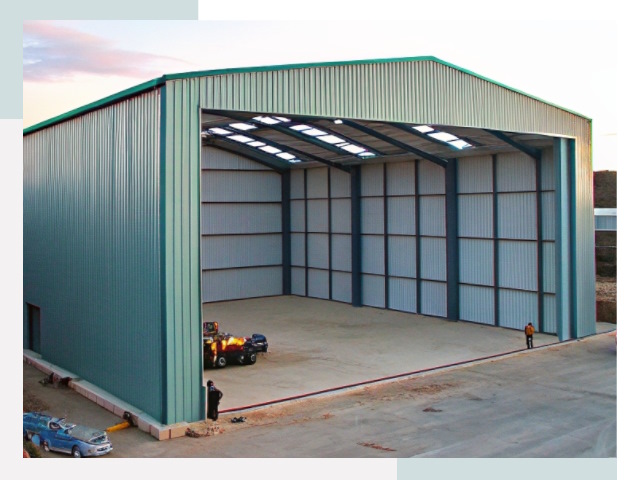 Строительство ангаров в Ишимбае